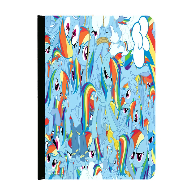 کلاسور هومرو مدل KL2188 طرح دخترونه فانتزی My Little Pony 