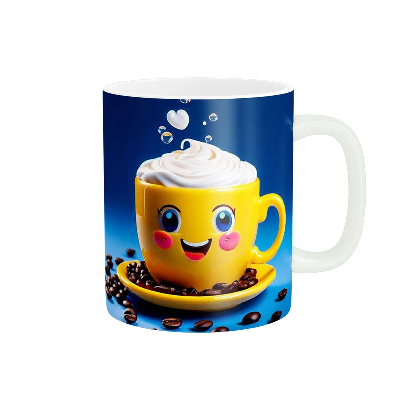 ماگ پاد آفرین طرح فنجان کد 4017