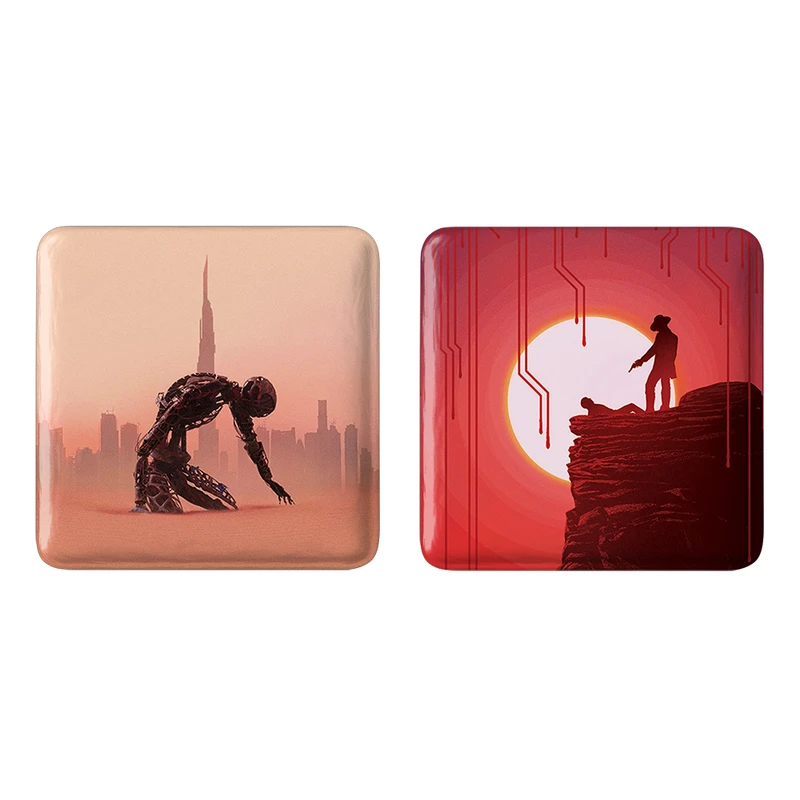 مگنت خندالو طرح سریال وست ورلد West World کد 1019710204 مجموعه 2 عددی