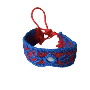 دستبند زنانه مدل سوزن دوزی