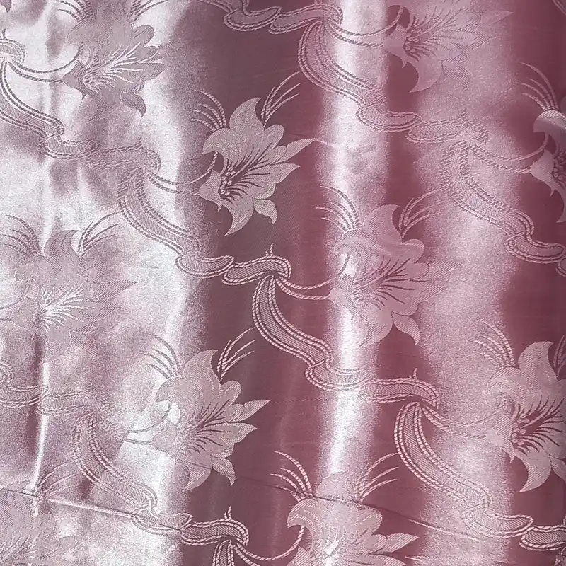 پارچه پرده مدل ساتن طرحدار کد AS59