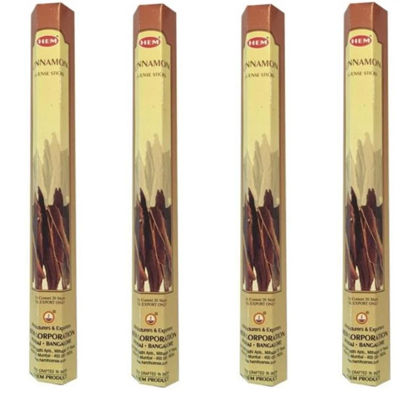 عود هم مدل دارچین کد Cinnamon04 مجموعه 4 عددی