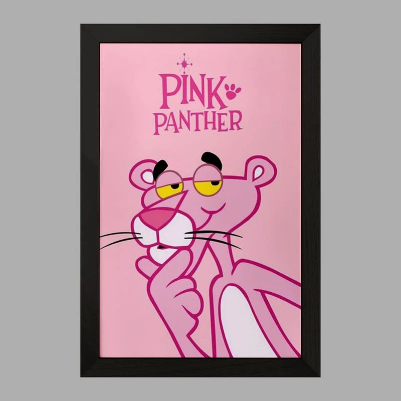 تابلو خندالو مدل پلنگ صورتی Pink Panther  کد 1399