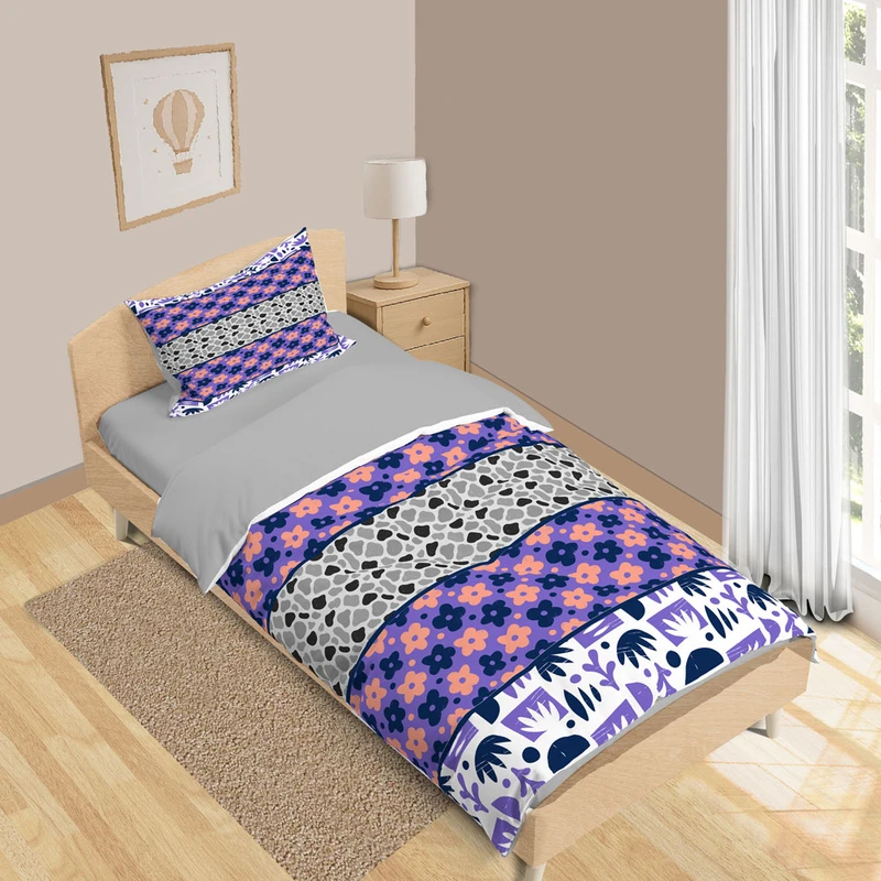 سرویس روتختی 1 نفر 5 تکه نوپه هوم مدل پترن T6366