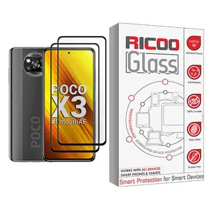 Ricoo Ricoo Glass MIX002 Screen Protector For Xiaomi Poco X3 Pack Of 2
