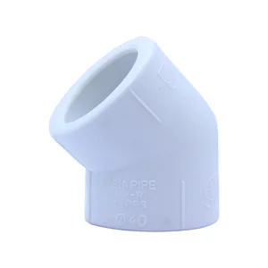 اتصال زانویی آسیا پایپ مدل  DN-45-40 بسته 10 عددی