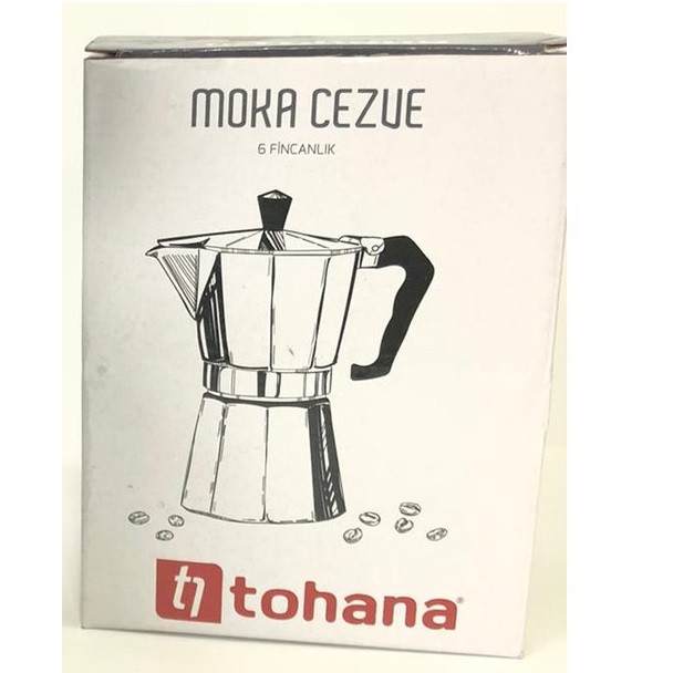 موکاپات توهانا مدل Moka Cezve  شش کاپ کد Thn74940