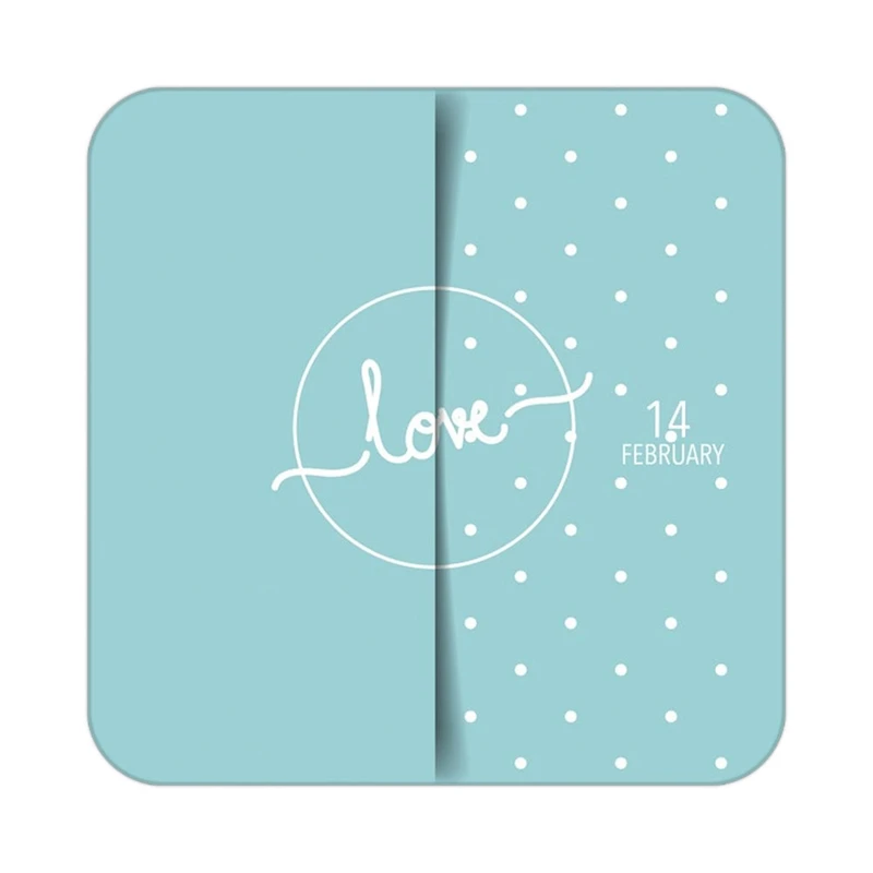 زیر لیوانی کاکتی طرح عاشقانه مدل mp40639