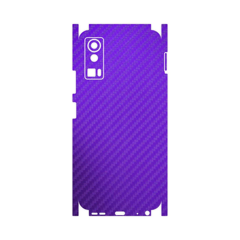 برچسب پوششی ماهوت مدل Purple-Fiber-FullSkin مناسب برای گوشی موبایل جی پلاس X20