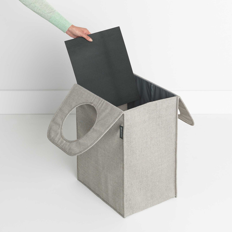 سبد رخت چرک برابانتیا مدل laundry basket 55L کد 0367