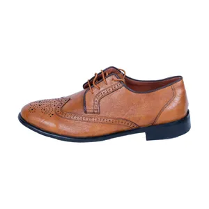 کفش مردانه مدل چرم طبیعی هشتک کد 001