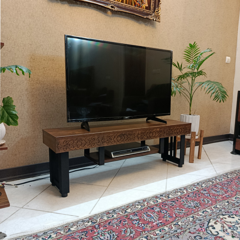 میز تلویزیون مدل ترنج 88 مناسب برای تلویزیون تا 52 اینچ