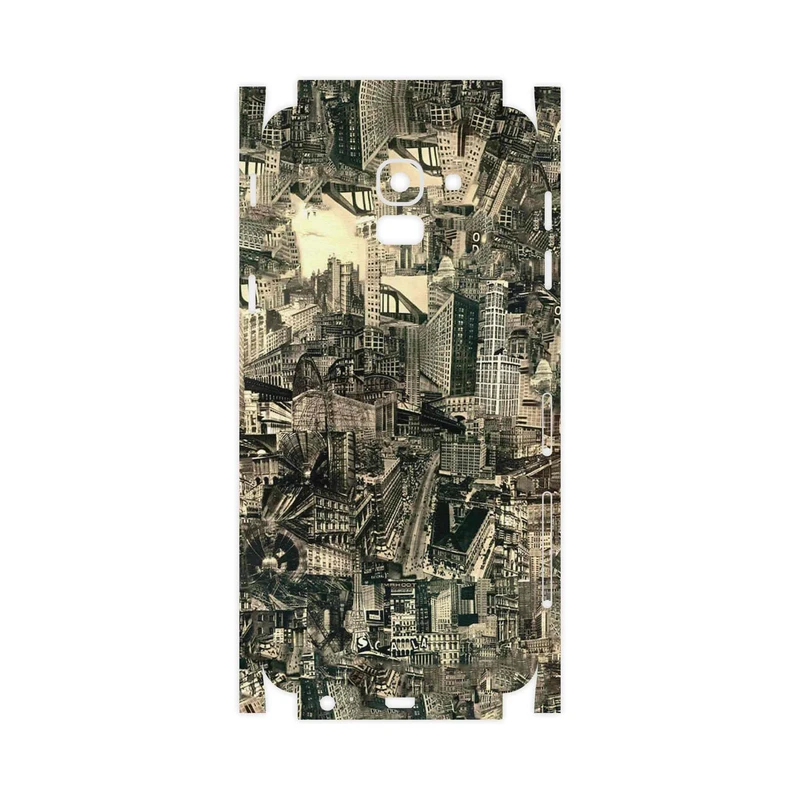 برچسب پوششی ماهوت مدل Collage of Skyscraper-FullSkin مناسب برای گوشی موبایل سامسونگ Galaxy J6