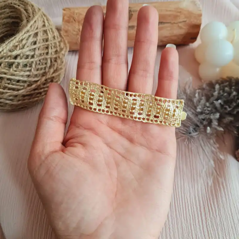 گیره مو زنانه مدل حصیر