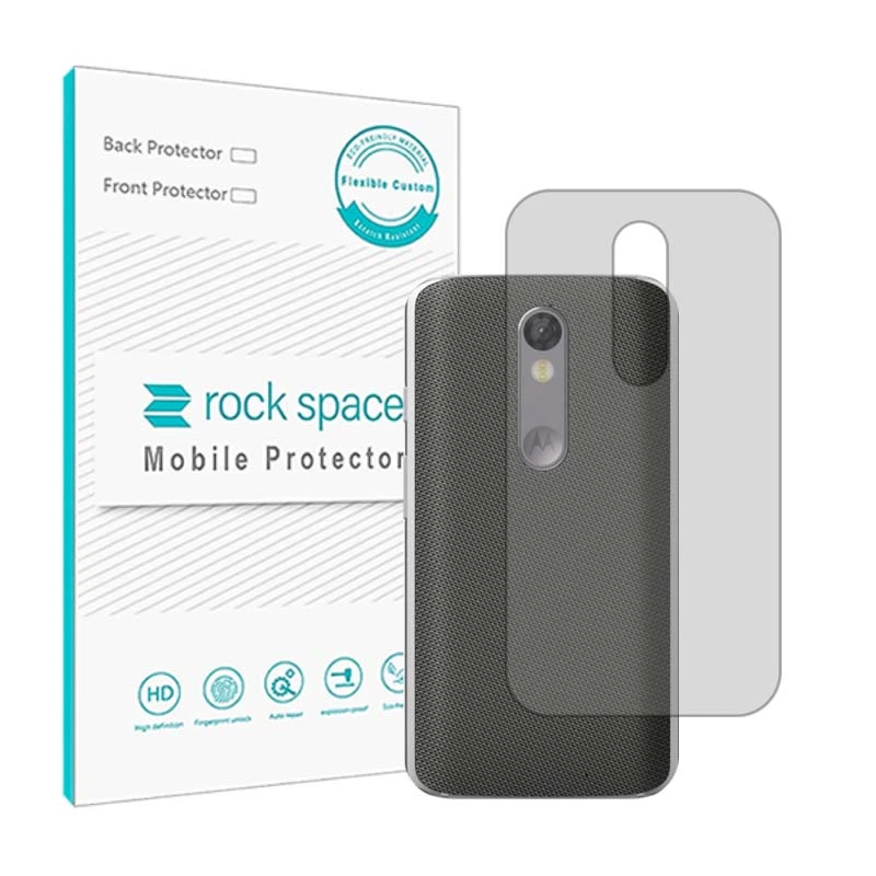 محافظ پشت گوشی شفاف راک اسپیس مدل HyGEL مناسب برای گوشی موبایل موتورولا Moto X Force