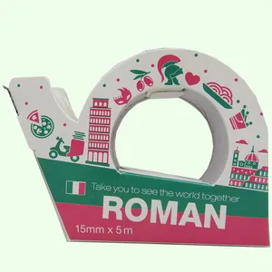 چسب نواری طرح کشور ایتالیا رم مدل واشی کد roman عرض 1.5 سانتی متر