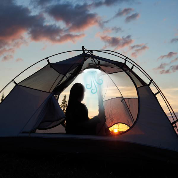 پنکه همراه مدل کمپی چراغ دار