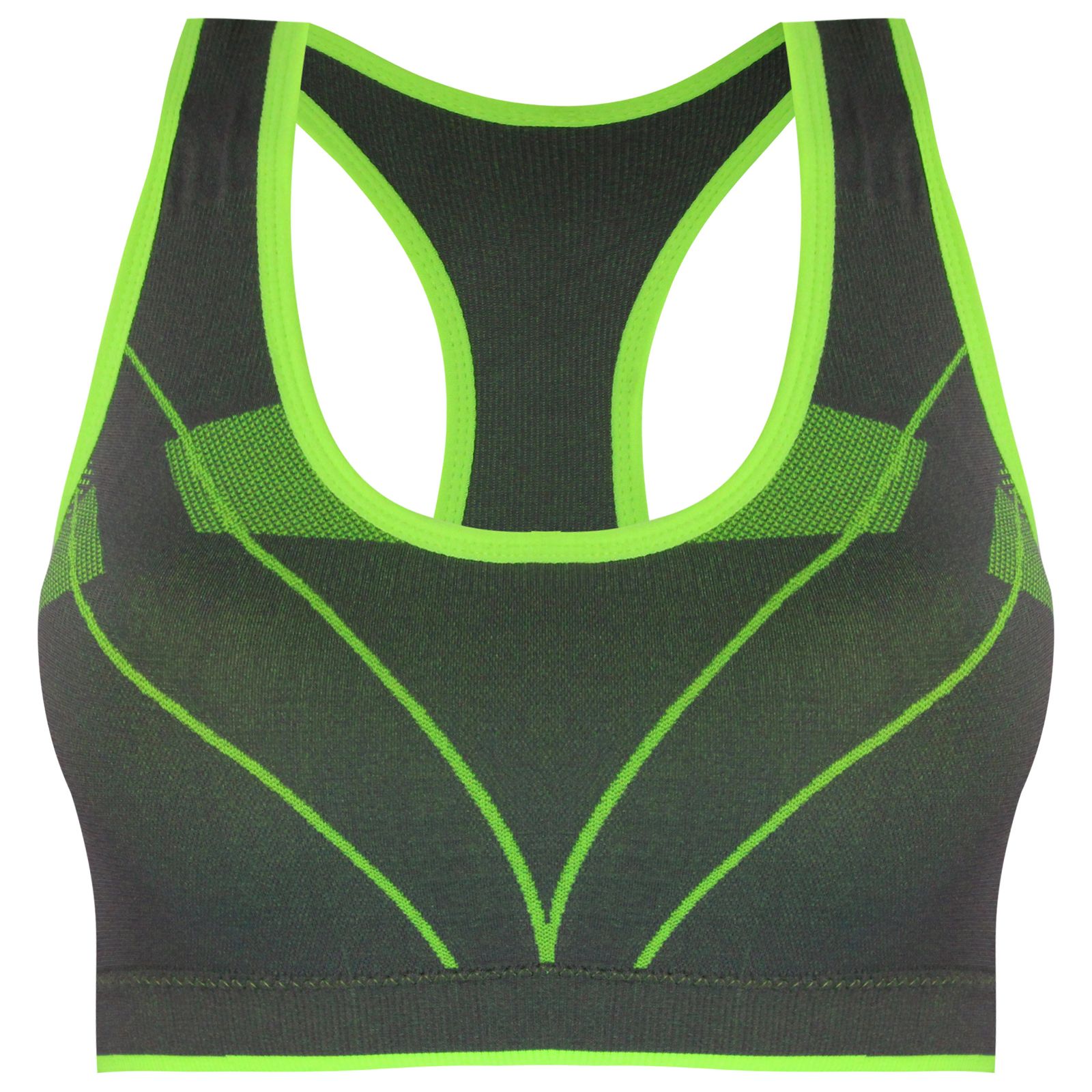 نیم تنه ورزشی زنانه ماییلدا مدل 3784-G رنگ سبز فسفری