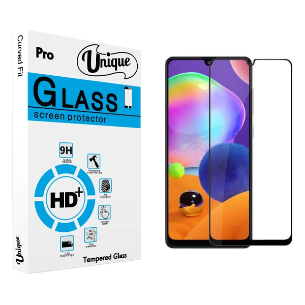 محافظ صفحه نمایش سرامیکی يونيک مدل +Clear مناسب برای گوشی موبایل سامسونگ GALAXY A31