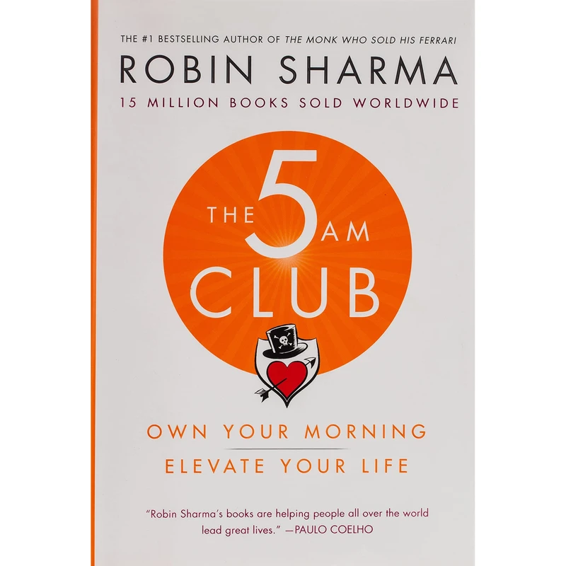 کتاب The 5 AM Club اثر Robin Sharma انتشارات HarperCollins Publishers Inc