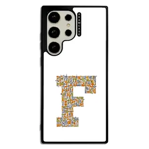 AKAM AMC-WSGS23U-ALPHADOODLEBET-6 Cover For Samsung Galaxy S23 Ultra