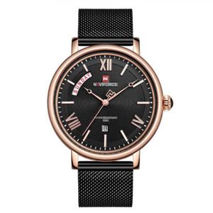 ساعت مچی عقربه‌ای کوارتز مردانه نیوی فورس مدل 3006 BB