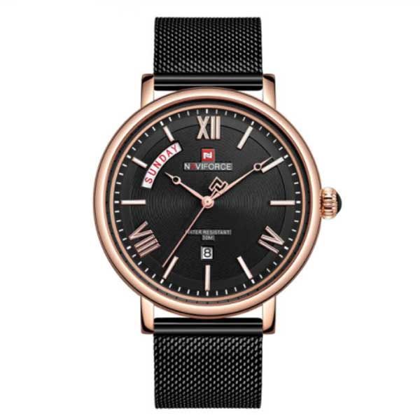 ساعت مچی عقربه‌ای کوارتز مردانه نیوی فورس مدل 3006 BB