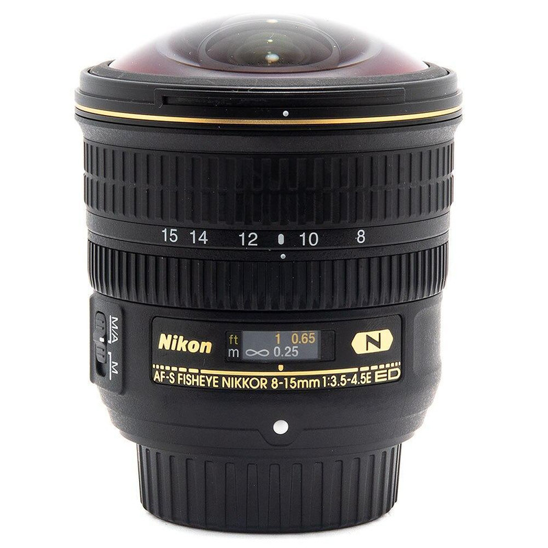 لنز نیکون مدل AF-S NIKKOR 8-15mm f/3.5-4.5E ED Fisheye