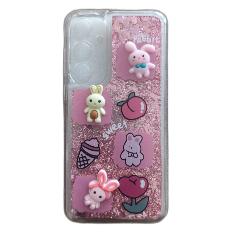 کاور مدل عروسکی آکواریومی مناسب برای گوشی موبایل سامسونگ Galaxy A35