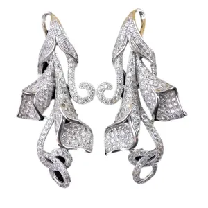 گوشواره نقره زنانه مدل glsr-1018