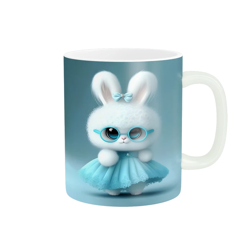 ماگ زیگورات مدل خرگوش عینکی کد 3119