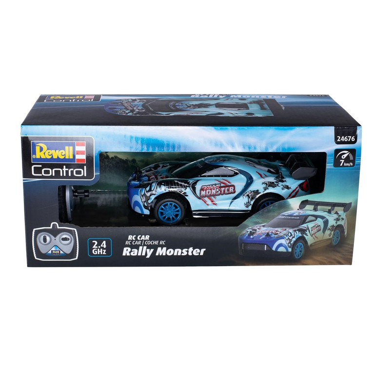 ماشین بازی کنترلی ریول مدل Rally Monster کد 24676