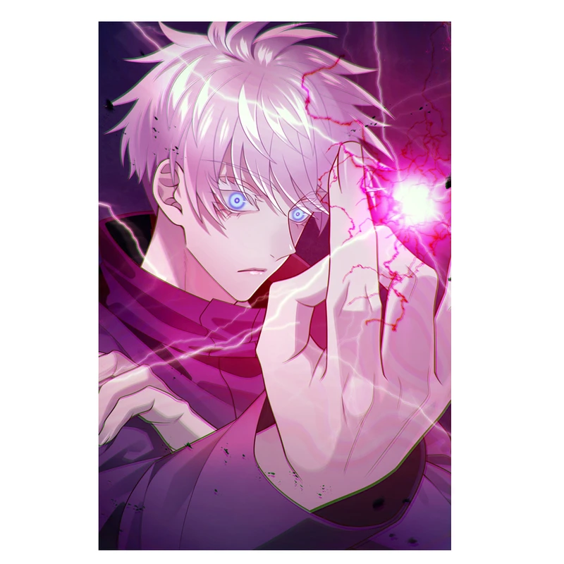 پوستر مدل گوجو ساتورو طرح انیمه جوجوتسو کایسن Jujutsu Kaisen کد 252