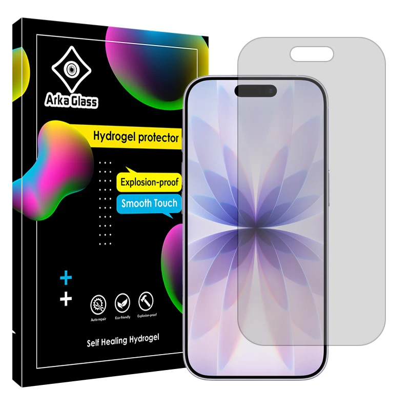 محافظ صفحه نمایش مات آرکا گلس مدل Tough مناسب برای گوشی موبایل اپل iPhone 17