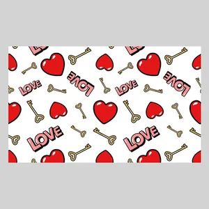 کارت پستال ماهتاب طرح LOVE قلب کد 2157