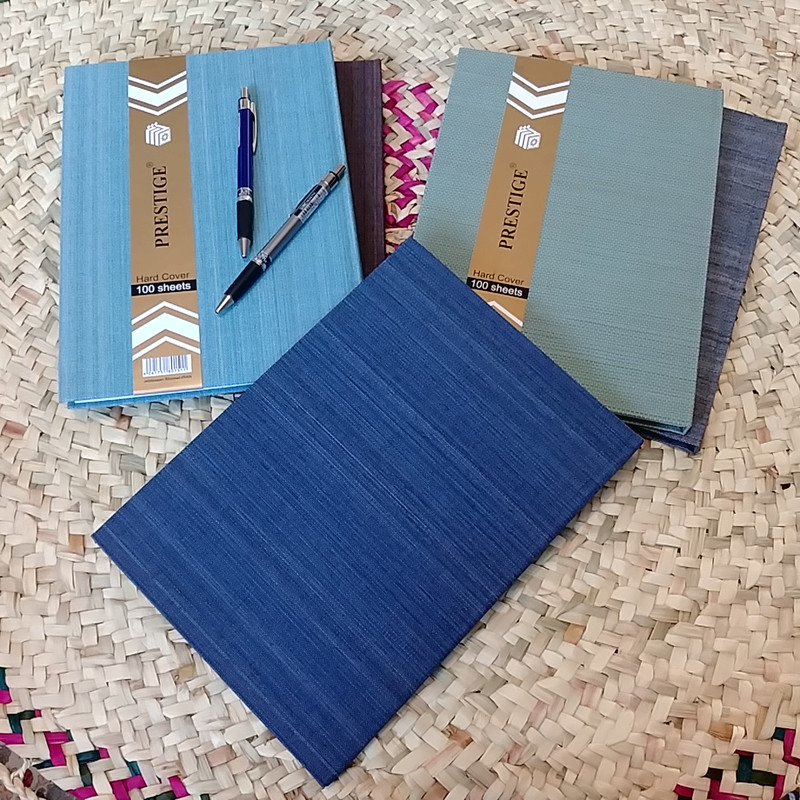 دفتر 100 برگ پرستیژ مدل Cloth cover-B5