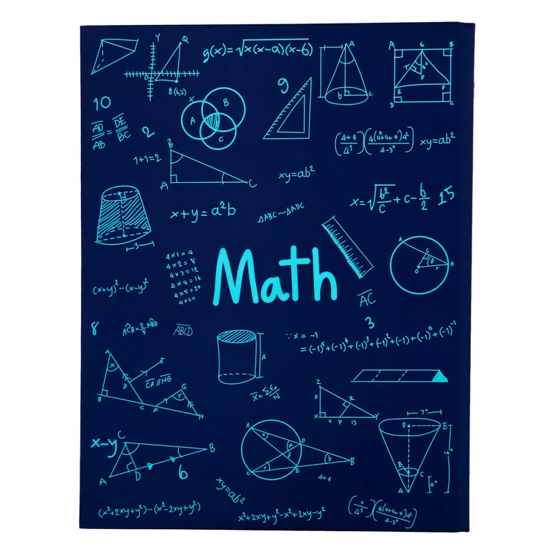 دفتر کلاسوری 100 برگ دات نوت طرح فرمول ریاضی کد 01 