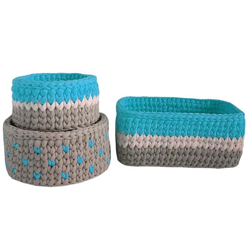 ست سبد وسایل کودک مدل Kids Storage Basket مجموعه 3 عددی
