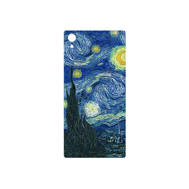 برچسب پوششی ماهوت مدل The Starry Night of van Gogh مناسب برای گوشی موبایل سونی Xperia Z5