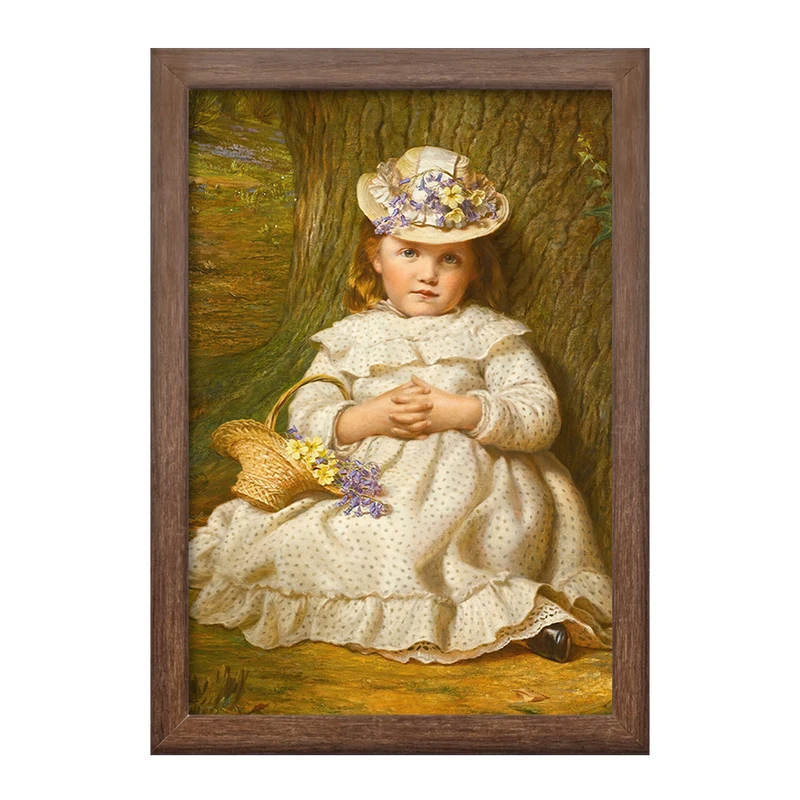 تابلو خندالو طرح نقاشی پامچال و بلبلز اثر ساموئل سیدلی کد F12350