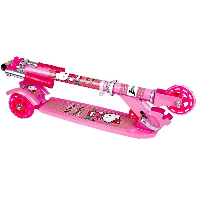 عکس شماره 6 : اسکوتر کودک رجال مدل تاشو کد kitty new 2024