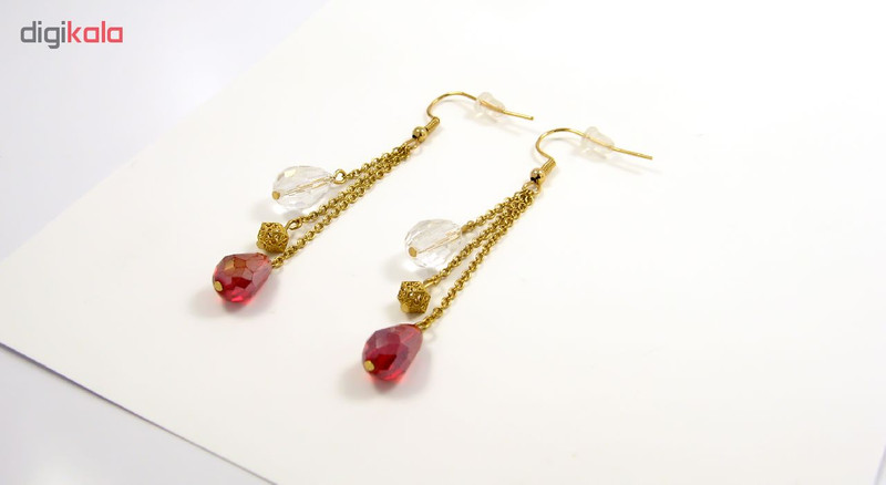 گوشواره طلا 18 عیار زنانه مانچو مدل efg006