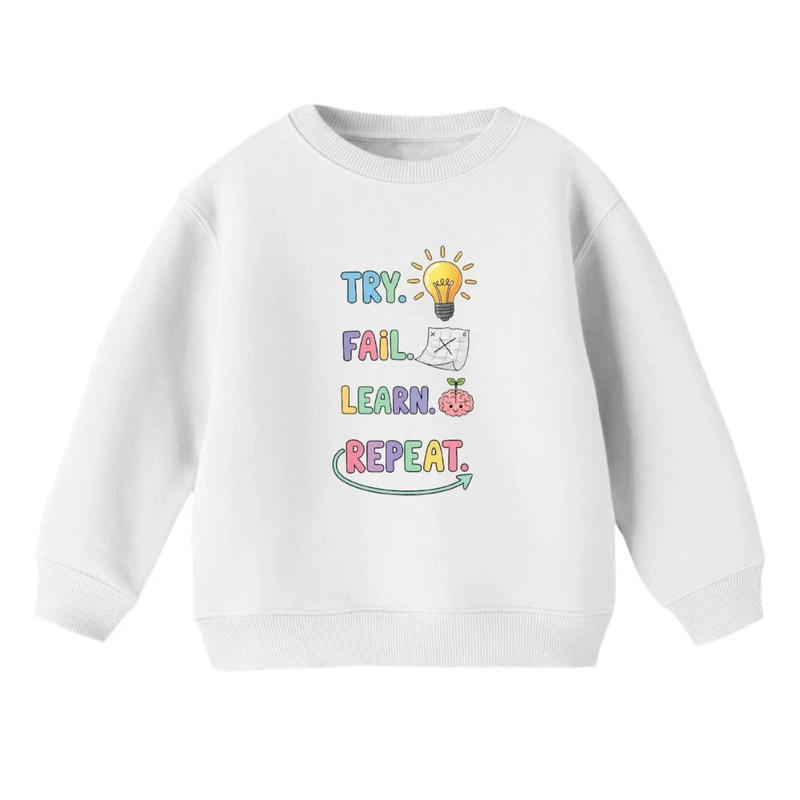 سویشرت بچگانه مدل نوشته انگیزشی  