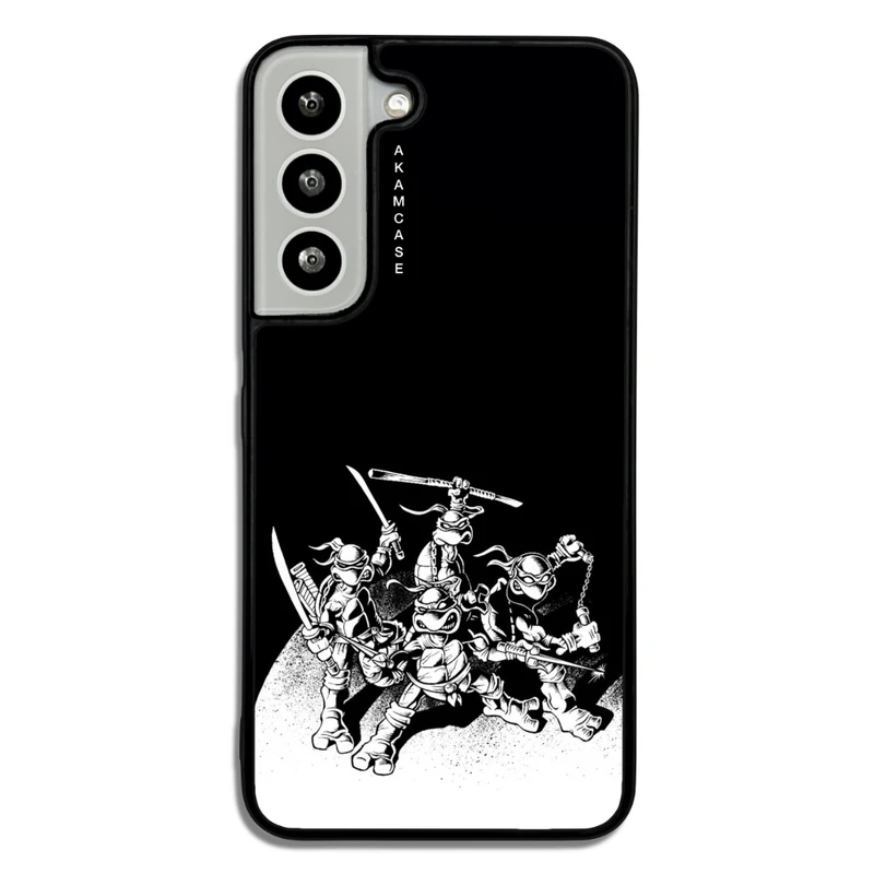 کاور آکام مدل AMC-WSGS22-NINJA TURTLES14 مناسب برای گوشی موبایل سامسونگ Galaxy S22