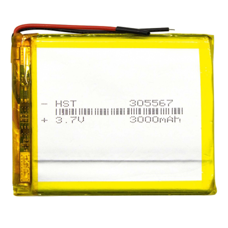 باتری لیتیومی مدل HST-305567 ظرفیت 3000 میلی آمپر ساعت