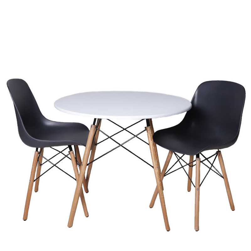 میز و صندلی ناهار خوری 2 نفره مدل مایا فایبر کد MF888