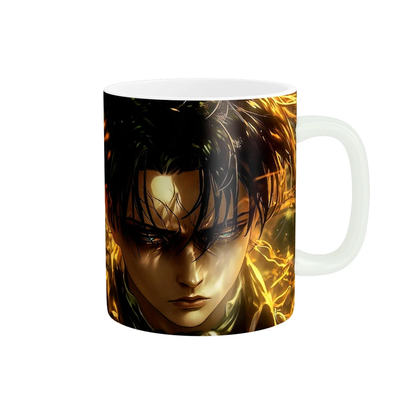 ماگ پاد آفرین مدل جذاب لیوای اکرمن انیمه کد 1100