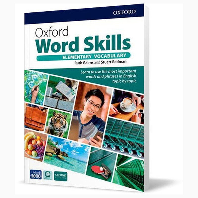 کتاب Oxford Word Skills Elementary 2nd اثر Ruth Gairns and Stuart Redman انتشارات OXFORD