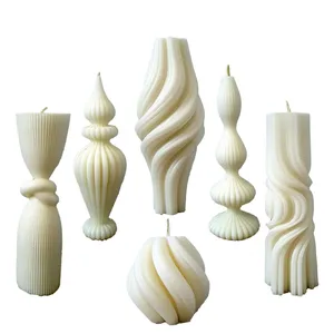 شمع دست ساز مدل B6M مجموعه 6 عددی