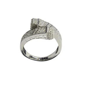 انگشتر نقره زنانه مدلAB1058